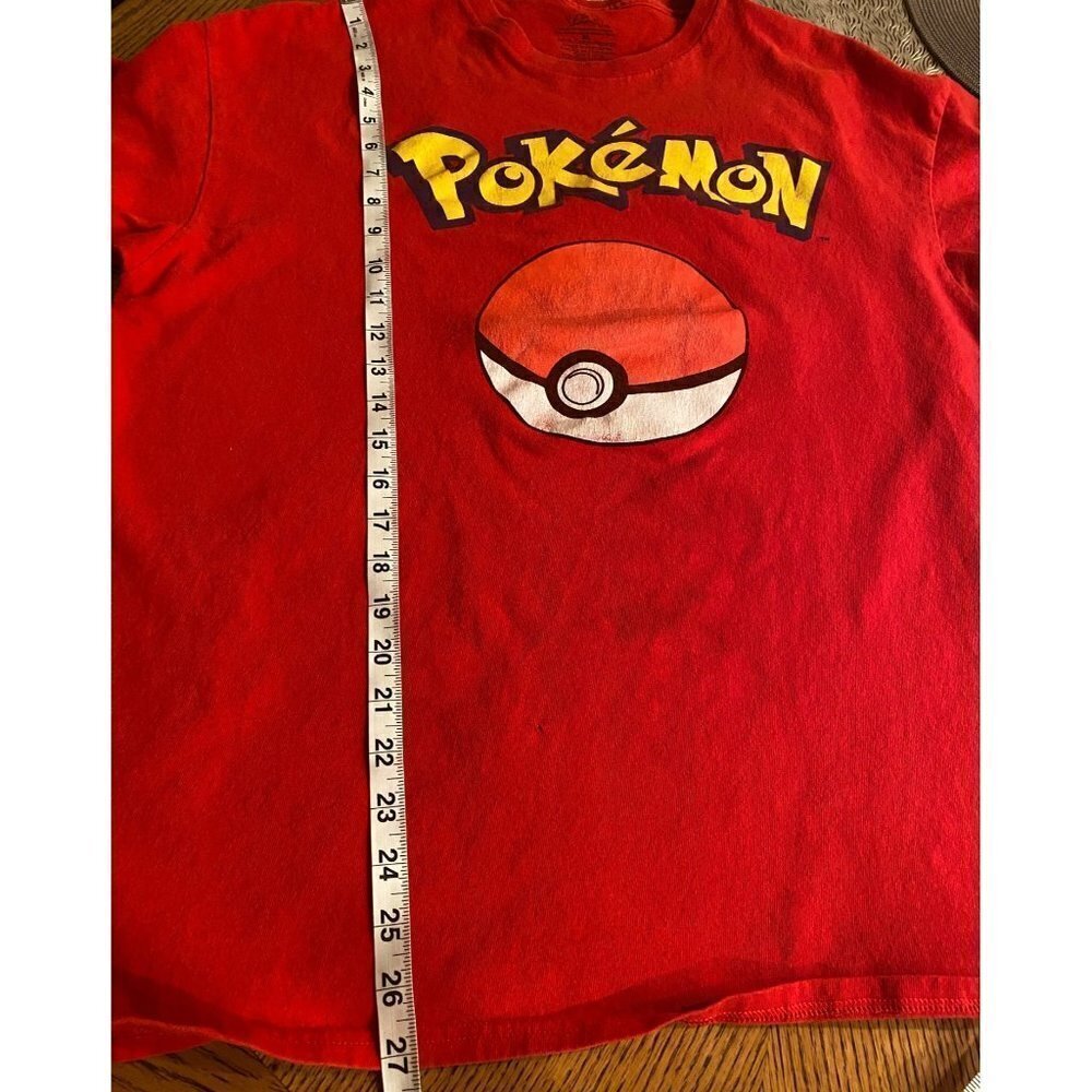 Pokemon Pokeball Red T-Shirt Xl - image 6